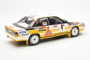 Audi 200 Quattro #4 W. Rohrl / C. Geistdorfer Rally Monte Carlo 1987 Otto 1:18 OT439 Metāls — attēls 2 no 6