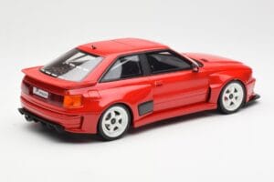 Audi 80 B4 Coupe Prior Design RS2 Sarkans Otto 1:18 OT1068 Sveķi — attēls 2 no 6