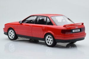 Audi 80 B4 Quattro Competition Laser Sarkans Otto 1:18 OT355 Sveķi — attēls 5 no 6