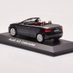 Audi A3 8P Kabriolets Melns Minichamps 1:43 - image 3 of 4