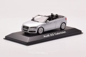 Audi A3 8P Kabriolets Sudrabs Minichamps 1:43 5010803323 Metāls — attēls 2 no 4