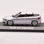 Audi A3 8P Kabriolets Sudrabs Minichamps 1:43