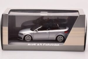 Audi A3 8P Kabriolets Sudrabs Minichamps 1:43 5010803323 Metāls — attēls 4 no 4