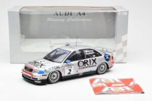 Audi A4 B5 Orix #2 P. Radisch 1998 UT Models 1:18 39872 Metāls — attēls 6 no 6