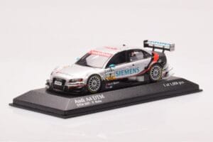 Audi A4 B7 DTM Team Audi Sport Abt #7 F. Biela DTM 2007 Minichamps 1:43 400071797 Metāls — attēls 2 no 4