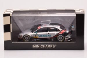 Audi A4 B7 DTM Team Audi Sport Abt #7 F. Biela DTM 2007 Minichamps 1:43 400071797 Metāls — attēls 4 no 4