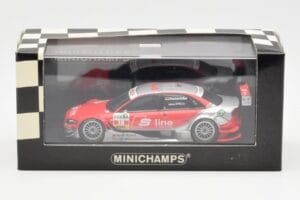 Audi A4 B7 DTM Team Audi Sport Rosberg #18 M. Rockenfeller DTM 2008 Minichamps 1:43 400081718 Metāls — attēls 4 no 4