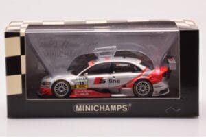 Audi A4 B7 DTM Team Rosberg #15 M. Stippler DTM 2006 Minichamps 1:43 400061515 Metāls — attēls 4 no 4