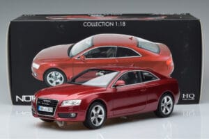 Audi A5 B8 Granātsarkans Norev 1:18 188352 Metāls — attēls 7 no 7
