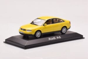 Audi A6 C5 Dzeltens Minichamps 1:43 IND47004 Metāls — attēls 2 no 4