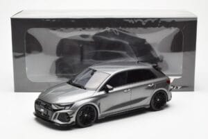 Audi ABT RS3-R 8Y Daytona Pelēks GT Spirit 1:18 GT434 Sveķi — attēls 6 no 6