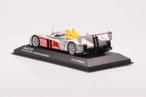Audi R10 TDI LMP1 #7 R. Capello / T. Kristensen / A. McNish 24 Hours of Le Mans 2006 Minichamps 1:43 400061607 Metāls — attēls 3 no 4