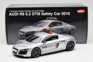 Audi R8 5.2 DTM Safety Car 2010 Kyosho 1:18 09216DTM Metāls — attēls 8 no 8