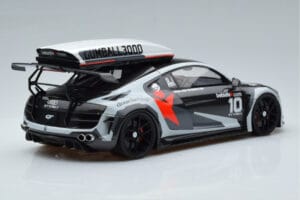 Audi R8 Body Kit Gumball 3000 Melns GT Spirit 1:18 GT870 Sveķi — attēls 2 no 6