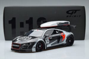 Audi R8 Body Kit Gumball 3000 Melns GT Spirit 1:18 GT870 Sveķi — attēls 6 no 6