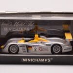 Audi R8 Infineon #2 L. Aiello / R. Capello / Pescatori 2nd Place 24 Hours of Le Mans 2001 Minichamps 1:43 - image 4 of 4