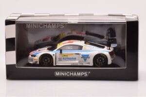 Audi R8 LMS #11 HCB Rutronik Racing L. di Grassi FIA GT World Cup Macau 2016 Minichamps 1:43 437171711 Metāls — attēls 4 no 4