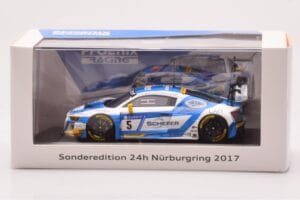 Audi R8 LMS #5 Phoenix Racing M. Busch / C. Moller / C. Madsen / M. Rockenfeller / F. Stippler 24 Hours of Nurburgring 2017 M — attēls 4 no 4