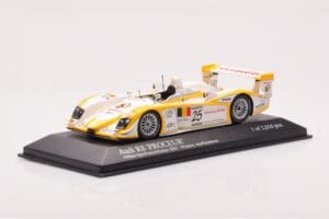 Audi R8 #25 S. Ara / T. Kristensen Winners 1000km Spa 2003 Minichamps 1:43 400031325 Metāls — attēls 2 no 4