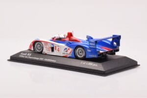 Audi R8 #4 M. Ortelli / J-M. Gounon 1000km Spa 2005 Minichamps 1:43 400051304 Metāls — attēls 3 no 4