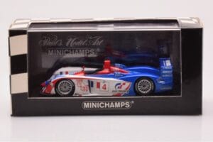 Audi R8 #4 M. Ortelli / J-M. Gounon 1000km Spa 2005 Minichamps 1:43 400051304 Metāls — attēls 4 no 4