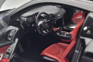 Audi R8 Performance Melns Kengfai 1:18 VAKF-0353 Metāls — attēls 8 no 10