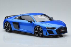 Audi R8 Performance Zils Kengfai 1:18 VAKF-0355 Metāls — attēls 6 no 10