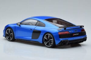 Audi R8 Performance Zils Kengfai 1:18 VAKF-0355 Metāls — attēls 7 no 10