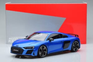 Audi R8 Performance Zils Kengfai 1:18 VAKF-0355 Metāls — attēls 10 no 10