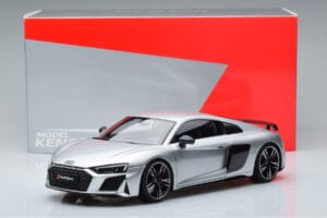 Audi R8 Performance Sudrabs Kengfai 1:18 VAKF-0354 Metāls — attēls 10 no 10