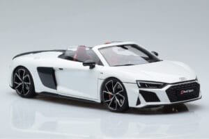 Audi R8 Spyder Performance Balts Kengfai 1:18 VAKF-0351 Metāls — attēls 7 no 11