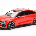 Audi RS3 8Y Sedan Sarkans MCG 1:18