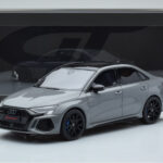 Audi RS3 8Y Sedan Performance Edition Pelēks GT Spirit 1:18 - image 6 of 6