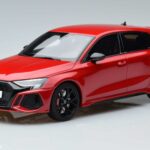 Audi RS3 8Y Sportback Sarkans GT Spirit 1:18 GT378 Sveķi