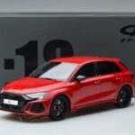 Audi RS3 8Y Sportback Sarkans GT Spirit 1:18 GT378 Sveķi - image 6 of 6