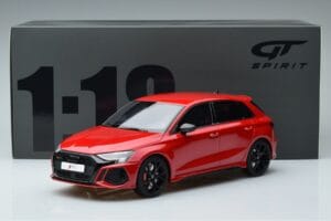 Audi RS3 8Y Sportback Sarkans GT Spirit 1:18 GT378 Sveķi — attēls 6 no 6