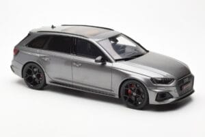 Audi RS4 B9 Avant Competition Daytona Pelēks GT Spirit 1:18 GT456 Sveķi — attēls 4 no 6
