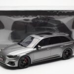 Audi RS4 B9 Avant Competition Daytona Pelēks GT Spirit 1:18 - image 6 of 6