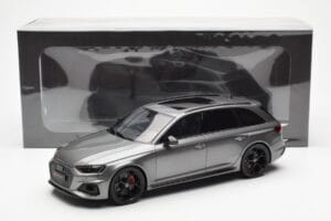 Audi RS4 B9 Avant Competition Daytona Pelēks GT Spirit 1:18 GT456 Sveķi — attēls 6 no 6