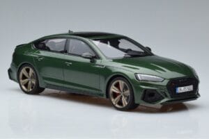 Audi RS5 B9 Sportback Sonoma Zaļš Asia Edition GT Spirit 1:18 CLDC018 Sveķi — attēls 4 no 6