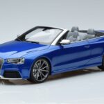 Audi RS5 B8 Kabriolets Zils GT Spirit 1:18 ZM053 Sveķi