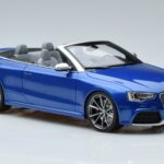 Audi RS5 B8 Kabriolets Zils GT Spirit 1:18 ZM053 Sveķi - image 4 of 6