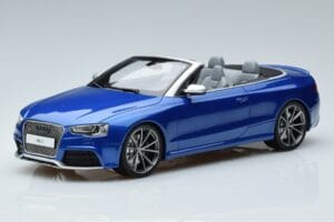 Audi RS5 B8 Kabriolets Zils GT Spirit 1:18 ZM053 Sveķi