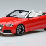 Audi RS5 B8 Kabriolets Sarkans GT Spirit 1:18 GT724 Sveķi