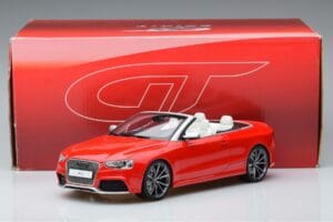 Audi RS5 B8 Kabriolets Sarkans GT Spirit 1:18 GT724 Sveķi — attēls 5 no 5