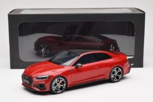 Audi RS5 B9 Competition Sarkans GT Spirit 1:18 GT457 Sveķi — attēls 6 no 6