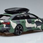 Audi RS6 C8 Avant Kamuflāža With Roof Top Asia Edition GT Spirit 1:18 CLDC014 Sveķi - image 2 of 6