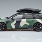 Audi RS6 C8 Avant Kamuflāža With Roof Top Asia Edition GT Spirit 1:18 CLDC014 Sveķi - image 3 of 6