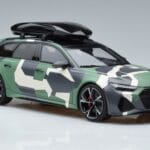 Audi RS6 C8 Avant Kamuflāža With Roof Top Asia Edition GT Spirit 1:18 CLDC014 Sveķi - image 4 of 6