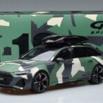 Audi RS6 C8 Avant Kamuflāža With Roof Top Asia Edition GT Spirit 1:18 CLDC014 Sveķi - image 6 of 6